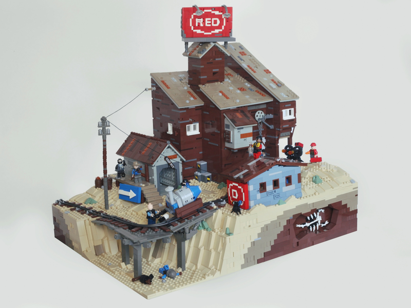 Illustration for article titled Meet The (Unofficial) Team Fortress LEGO